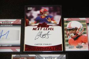 2020 SAGE HIT Football Autograph Rookie Lot  4 Cards