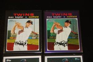 2020 Max Kepler Baseball Card Lot  4 Cards