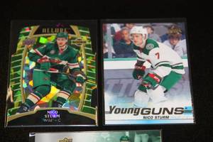 Nico Sturm Rookie Card Investment Lot  3 Cards