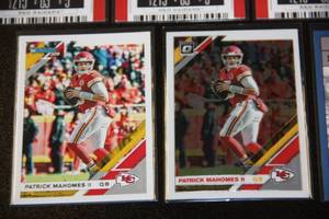 Patrick Mahomes Football Card Lot  7 Cards