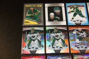 Minnesota Wild Parallel and Insert Lot  12 Cards