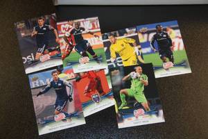 2012 Upper Deck MLS Soccer Card Lot  200  Cards