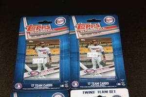 2012 and 2017 Minnesota Twins Topps Team Set Lot  4 Sets