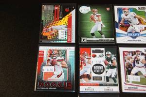 Baker Mayfield Football Card Rookie Lot  7 Rookie Cards
