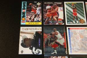 Michael Jordan Baketball Card Lot #3  10 Cards
