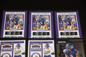 Adam Thielen Football Card Lot  9 Cards