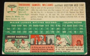 1954 Topps Ted Williams #1
