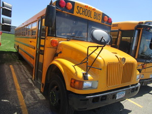 lot 693 image: AM TRAN 71 PASSENGER SCHOOL BUS