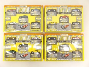 lot 20 image: Lot of 4 Matchbox Premiere Corvette 5 Car Sets in Original Box