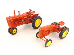 lot 45 image: Ertl 116 Massey Harris 44 Special and Pony Tractors