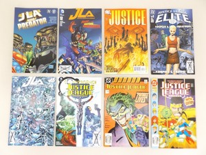 lot 53 image: Lot of 8 DC Comics Justice League Type Comic Books