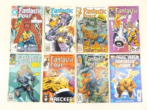 lot 57 image: Lot of 8 Marvel Comics Fantastic Four Comic Books