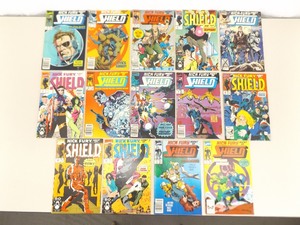 lot 64 image: Lot of 14 Marvel Comics Nick Fury Agent of Shield Comic Books