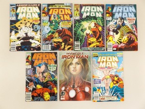 lot 66 image: Lot of 7 Marvel Comics Iron Man Comic Books