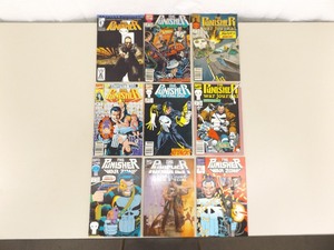 lot 68 image: Lot of 9 Marvel Comics The Punisher Comic Books