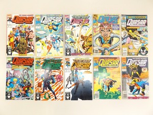 lot 70 image: Lot of 10 Marvel Comics Quasar Comic Books