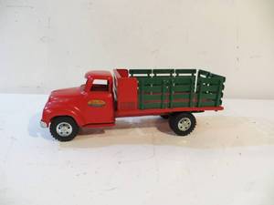 lot 4 image: VINTAGE Metal Tonka Stake Truck