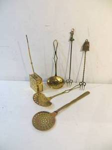 lot 47 image: Lot of Brass Tools