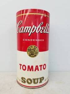 Large Campbells Tomato Soup Can