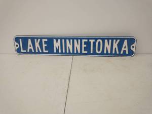 Metal Lake Minnetonka Sign