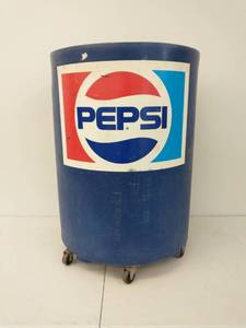 Rolling Plastic Pepsi Cooler