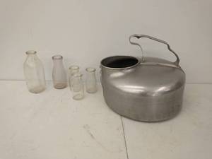 Milk Collector and Milk Glasses