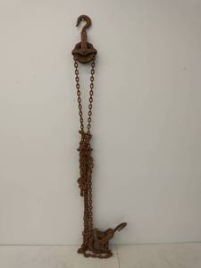 Block & Tackle with Chain 14 Ton