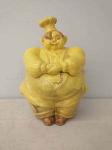 Red Wing Pottery Chef  Pierre Cookie Jar