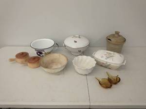 8 Piece Misc. Dishes and Pottery