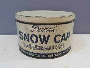 lot 7 image: VINTAGE Snow Cap Tin