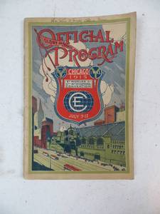 lot 21 image: VINTAGE 1915 Christian Endeavor Conventions Official Program