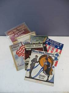 lot 39 image: VINTAGE Sheet Music
