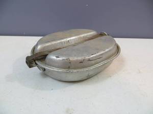lot 56 image: VINTAGE Camping Cooking Kit