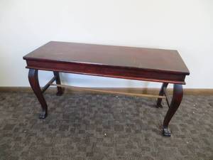 lot 70 image: Wooden Piano Bench