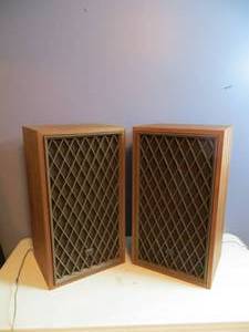 lot 153 image: Pair of VINTAGE RS Speakers