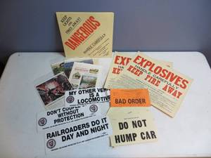 lot 154 image: Lot of Train Related Ephemera