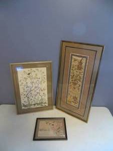 lot 163 image: 3 Pieces of Wall Art