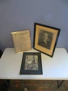 lot 167 image: 3 Pieces of VINTAGE Wall Art