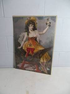 lot 182 image: VINTAGE Anheuser Busch Poster
