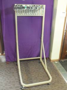 lot 252 image: Industrial poster hanger