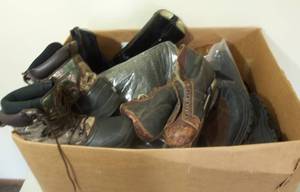 lot 259 image: Box of bootsand shoes