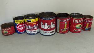 lot 318 image: 7 Decorative tins