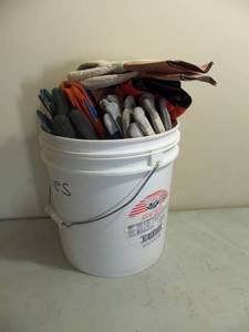 lot 329 image: Bucket of Gloves