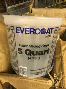 lot 11 image: NEW Paint Mixing containers and Lids