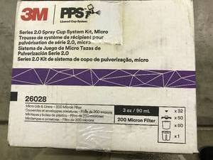lot 61 image: 3M Series 2.0 Spray Cup System Kit