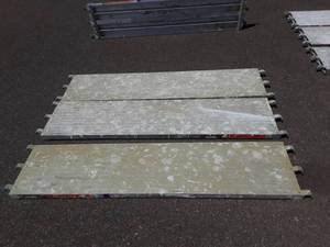 lot 6 image: 3-Metal Tech 7 Ft. 19 Inches Aluminum Platforms (75 Lbs. Per Sq. Ft.)