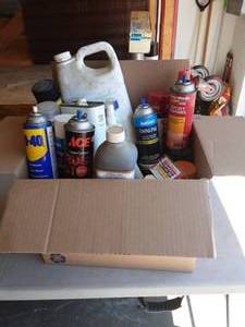 lot 23 image: Cleaners, Paint, Lubricants, More