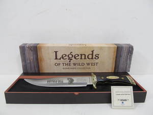lot 67 image: Large Legends of The Wild West BUFFALO BILL Bowie Knife