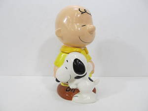 lot 82 image: Westland PEANUTS Charlie Brown & Snoopy Cookie Jar