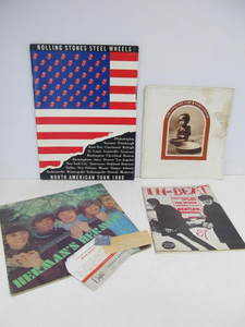 lot 107 image: Vintage Rock Concert Tour Program Books & Magazine - Hermans Hermits Includes Ticket Stub